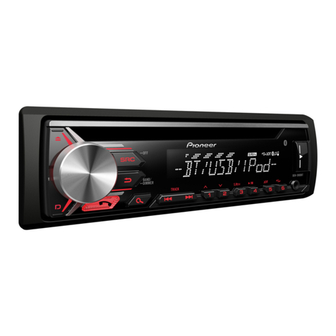 Pioneer DEH-3900BT User manual
