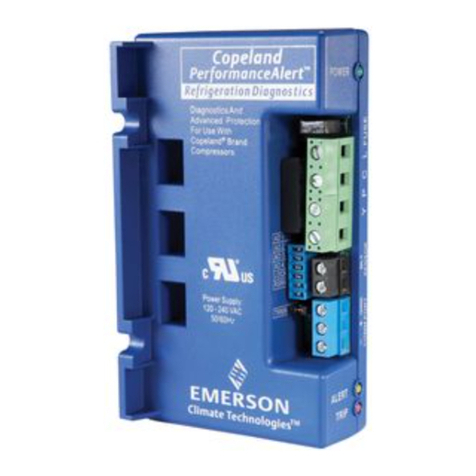 Emerson Copeland PerformanceAlert User manual
