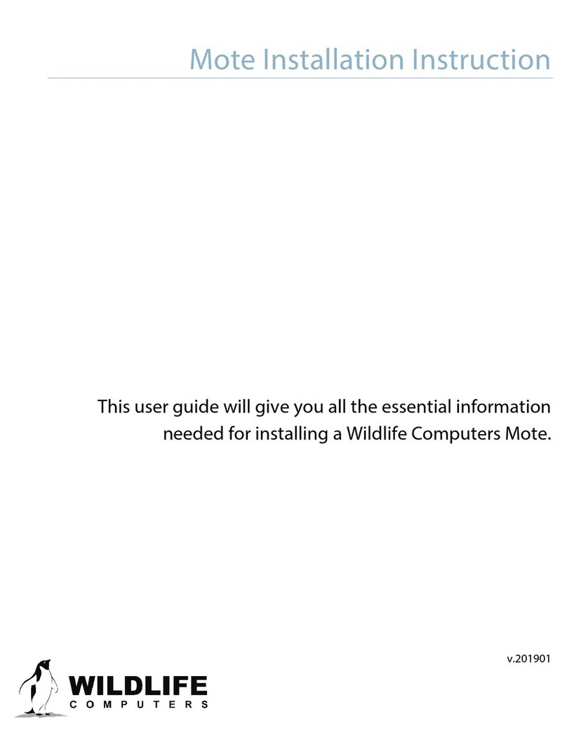 Wildlife computers Mote Installation instruction