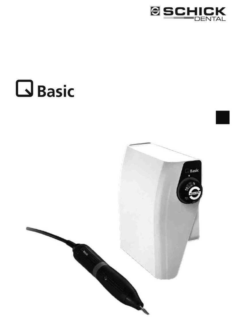 Schick Dental Basic operating instructions