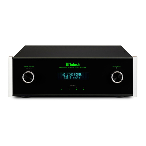 McIntosh MPC500 owner's manual