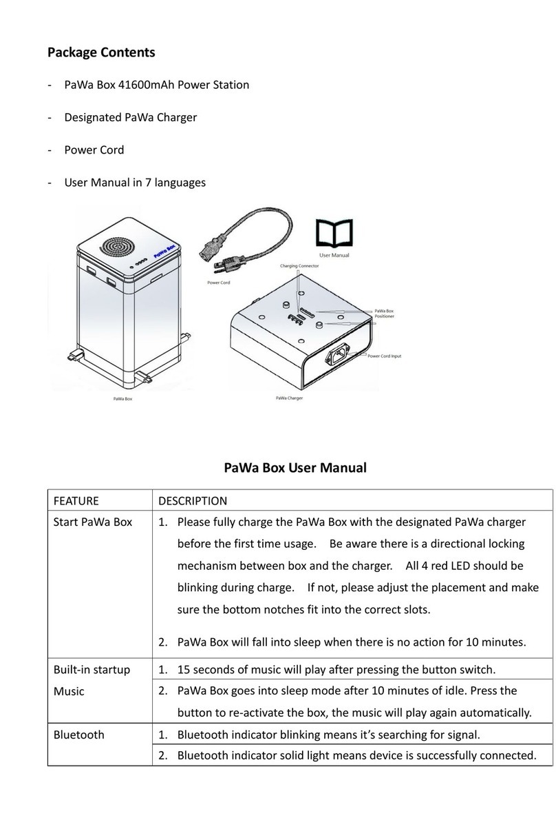 Paw? Box PaWa Box user manual