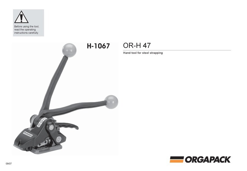 Orgapack OR-H 47 User manual