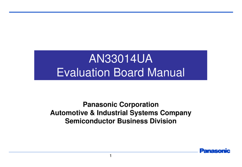 Panasonic AN33014UA manual