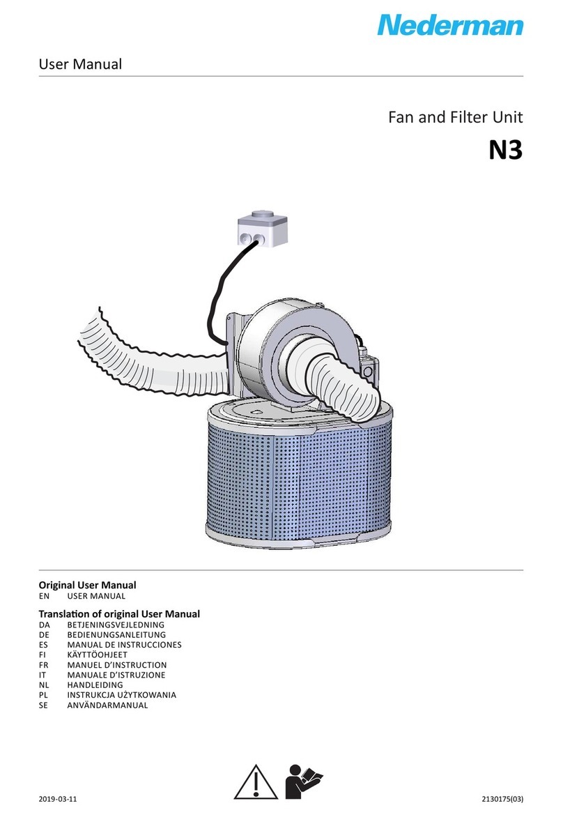 Nederman N3 user manual