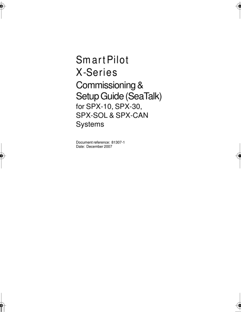 Raymarine SmartPilot X-Series Setup guide