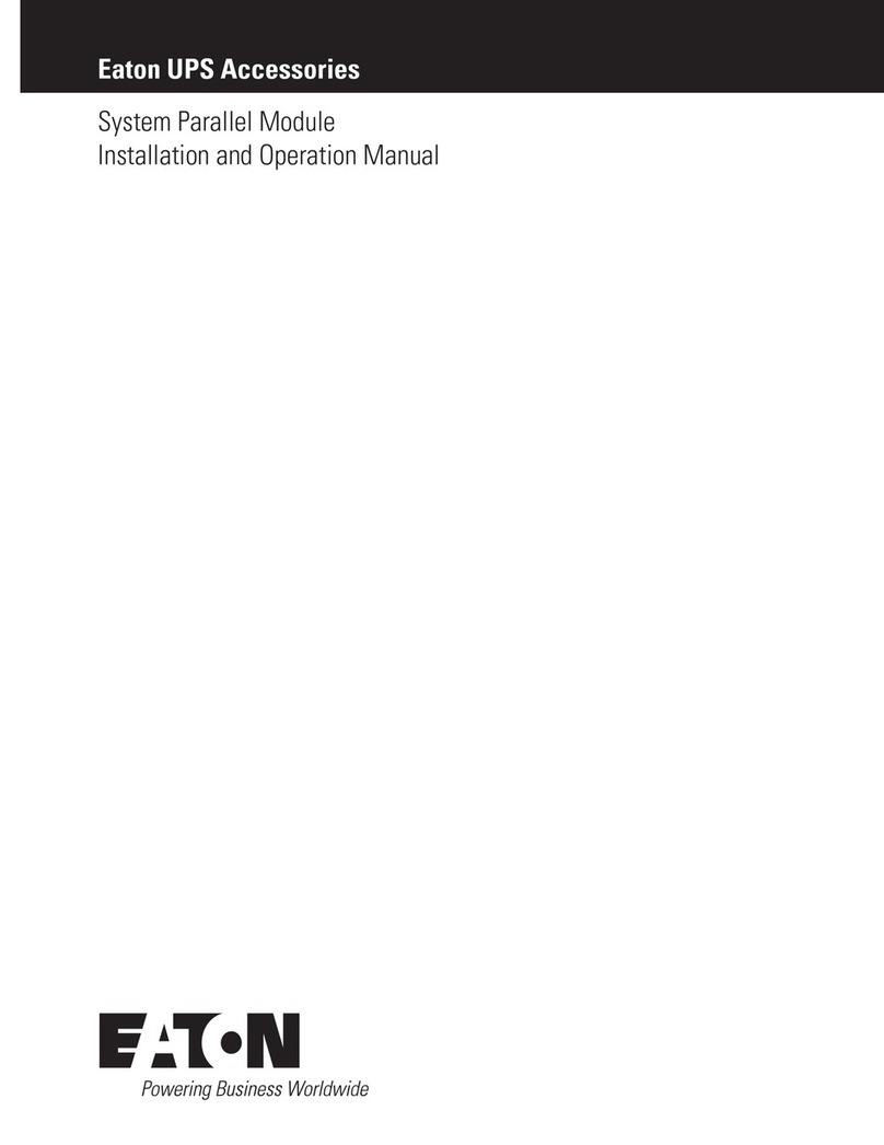 Eaton SPM Series User manual