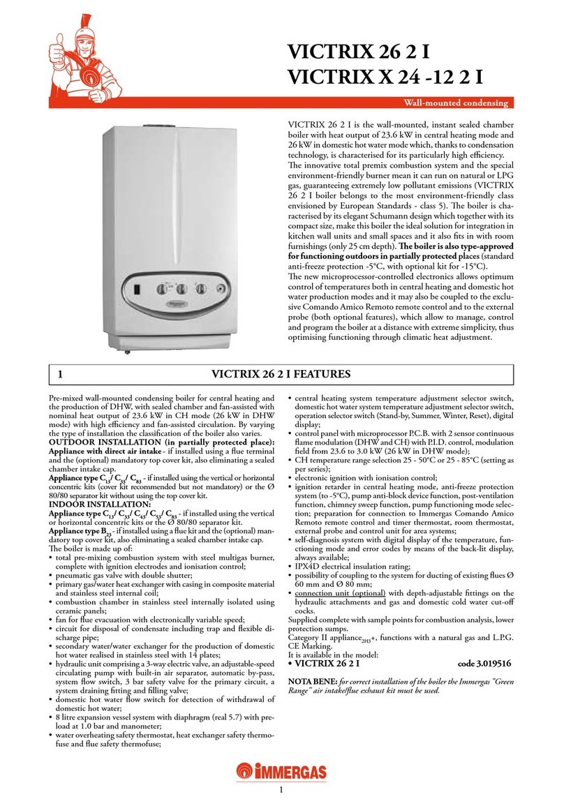 Immergas VICTRIX 26 2 I manual
