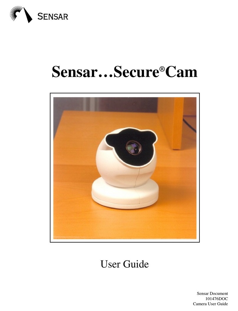 Sensar Secure Cam USB user guide