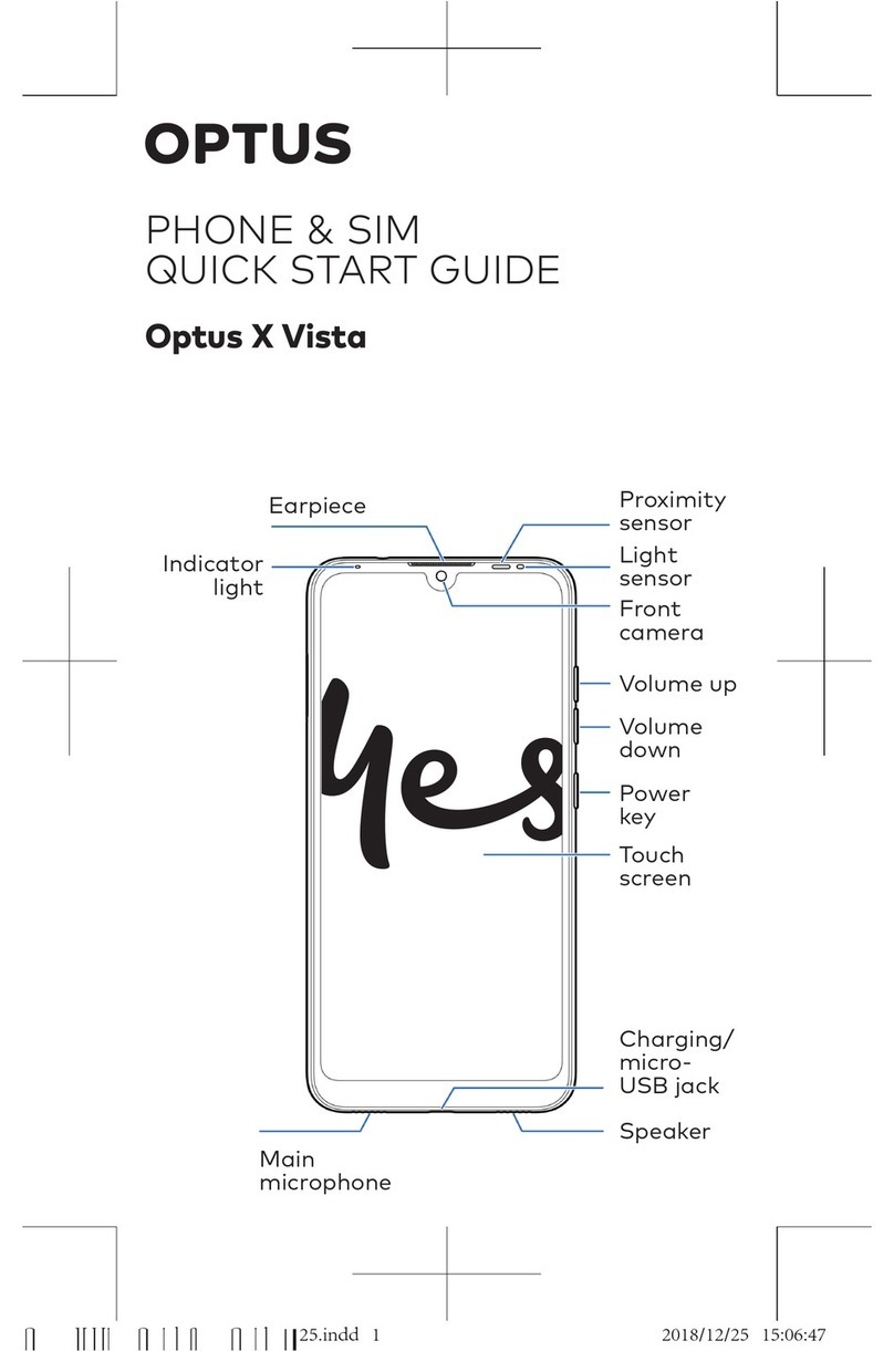 Optus X Vista User manual