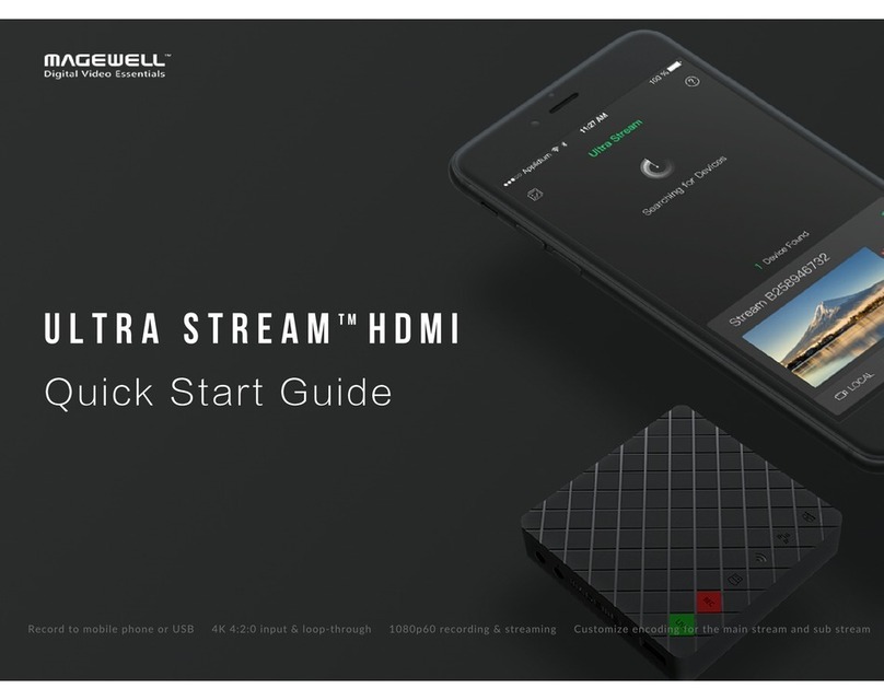 Magewell Ultra Stream HDMI quick start guide