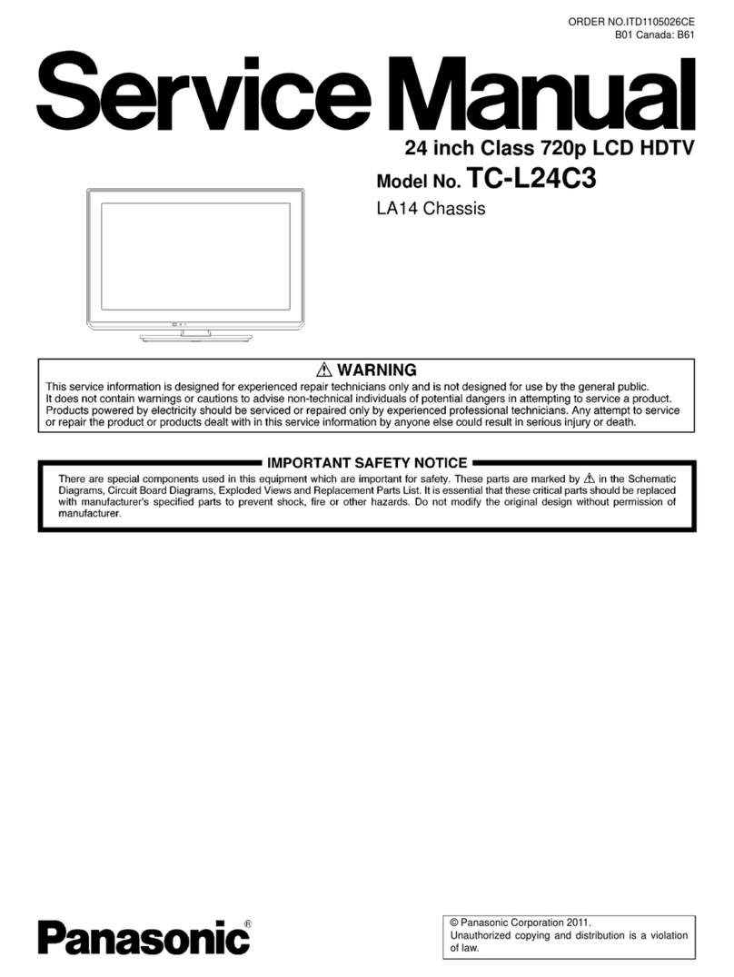 Panasonic Viera TC-L24C3 User manual
