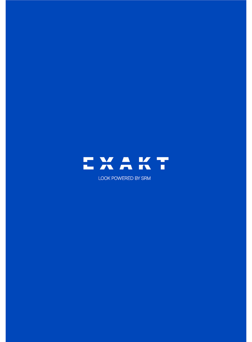 SRM EXAKT User manual