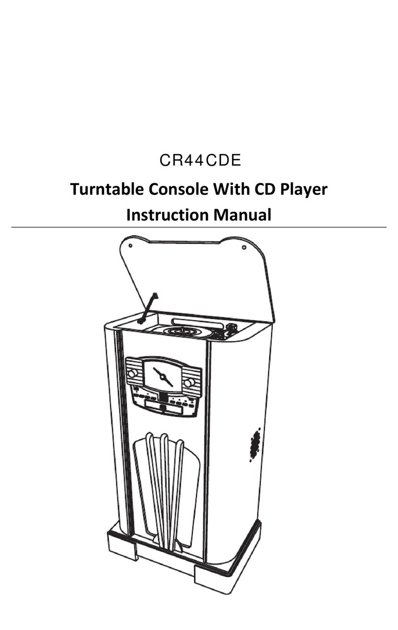 Crosley CR44CDE User manual