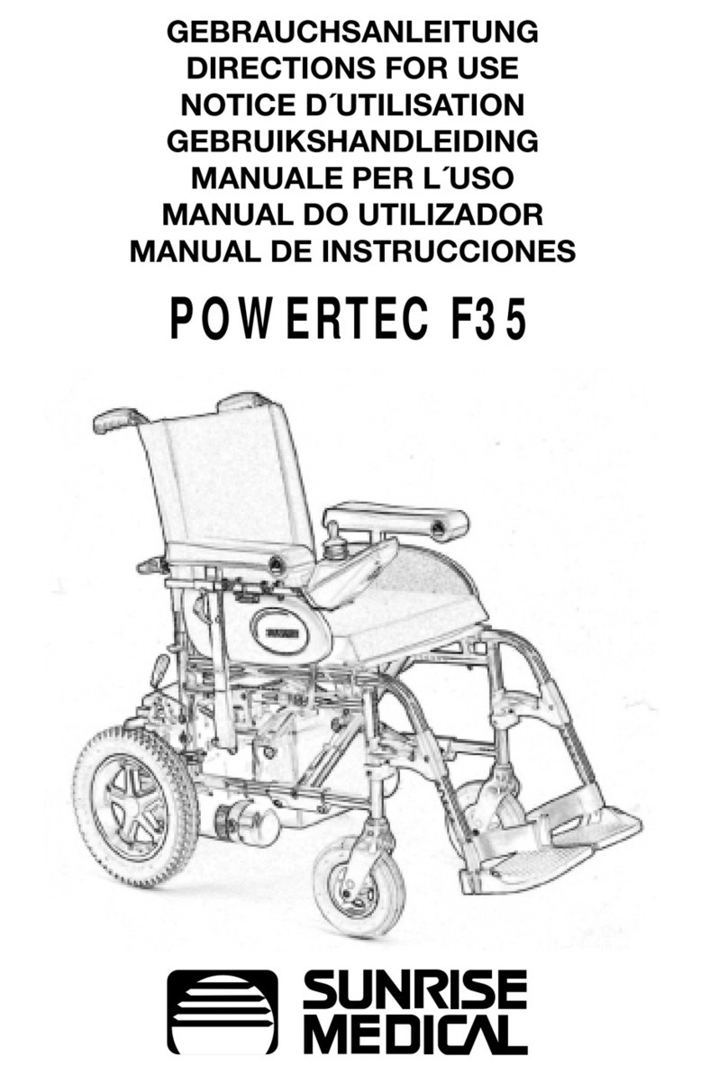 Sunrise Medical POWERTEC F35 Manual