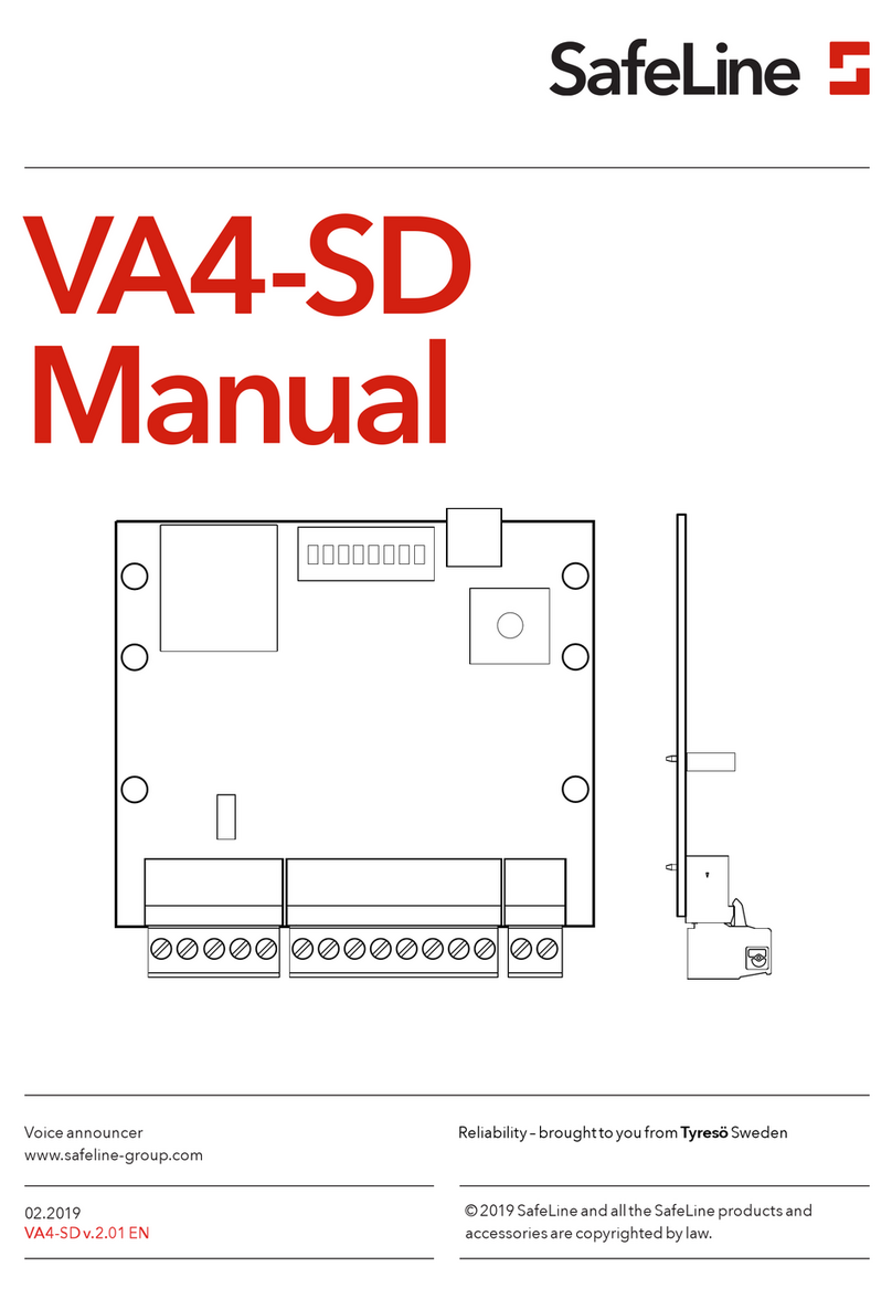 Safeline VA4-SD manual