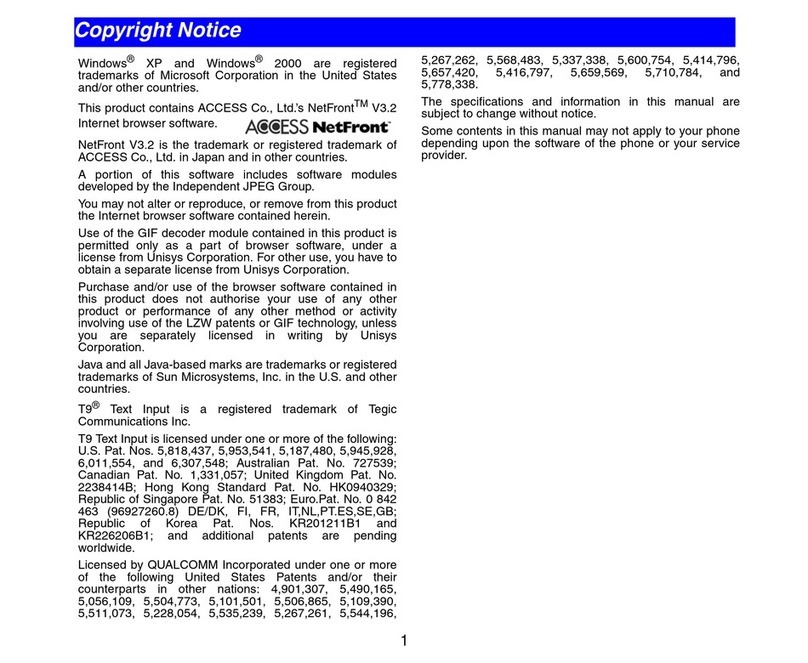 NEC N600i user manual