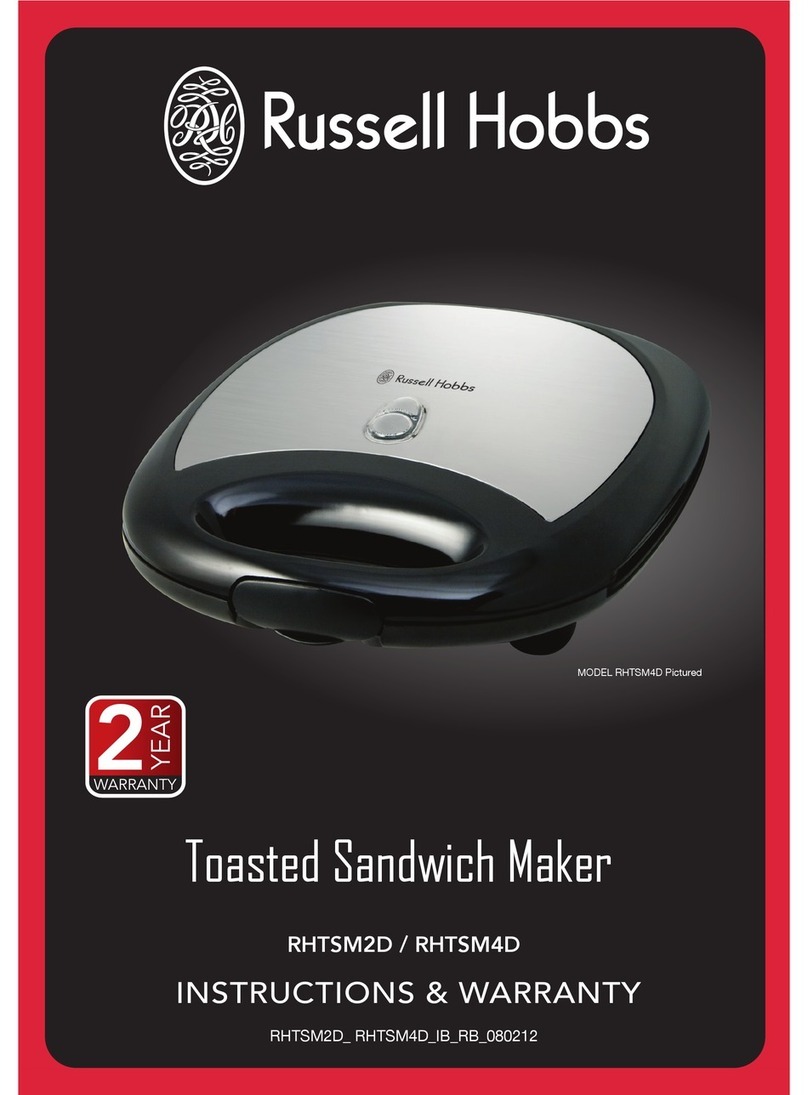 Russell Hobbs RHTSM2D Installation instructions manual