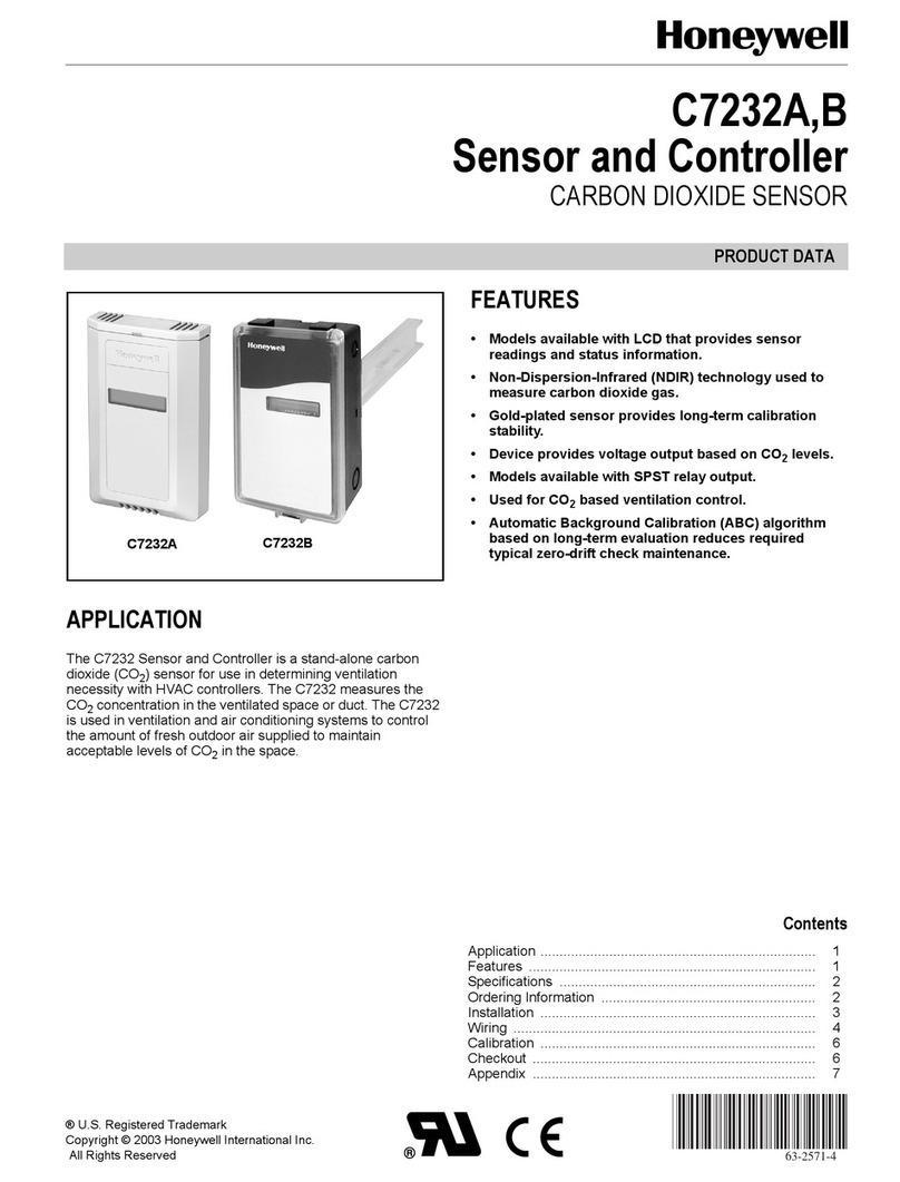 Honeywell C7232A Product data