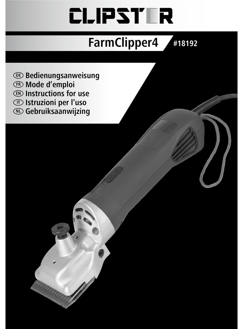 Clipster FarmClipper4 18192 User manual