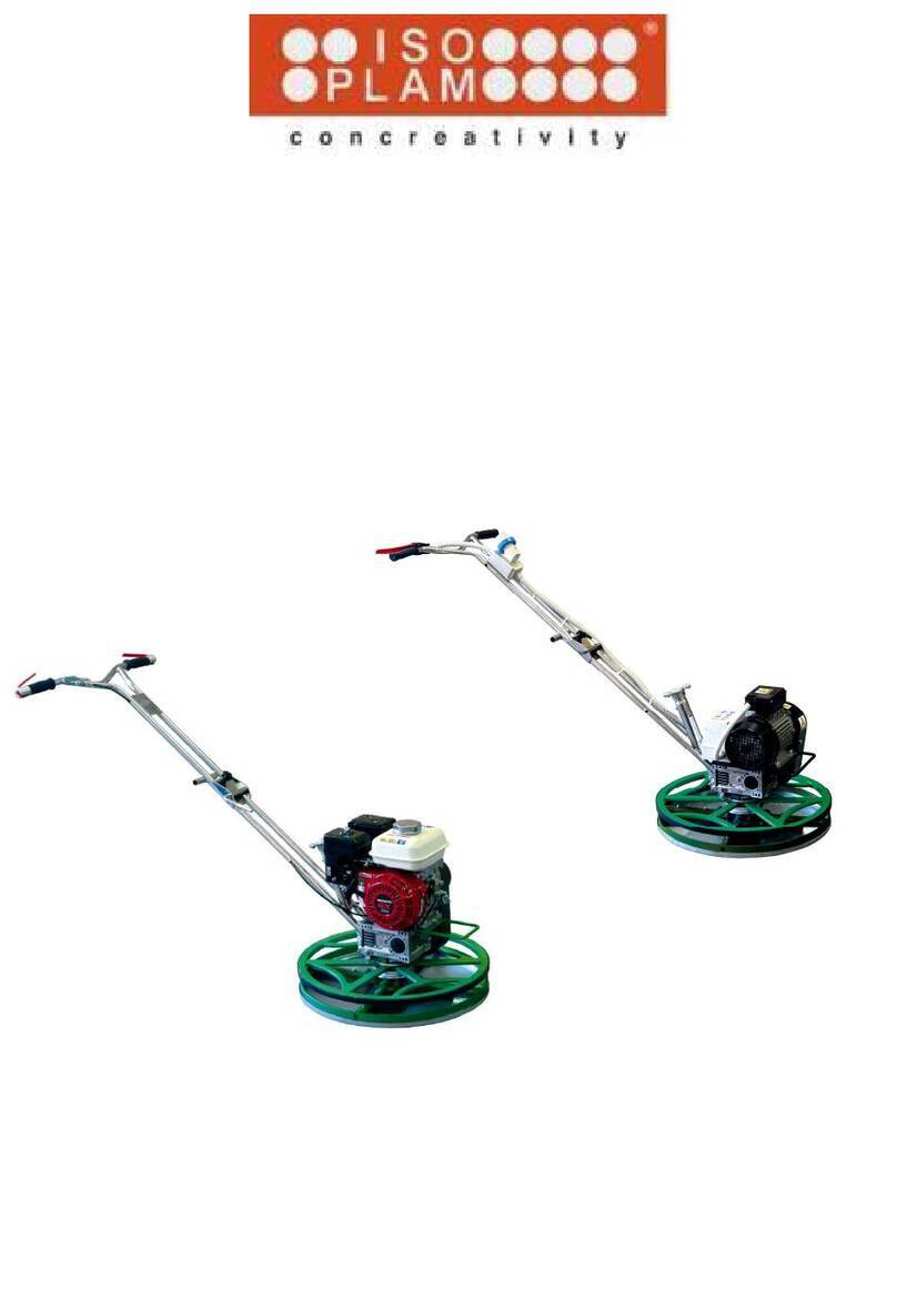 Isoplam L030001 User manual and spare parts list Isoplam L030001 User manual and spare parts list