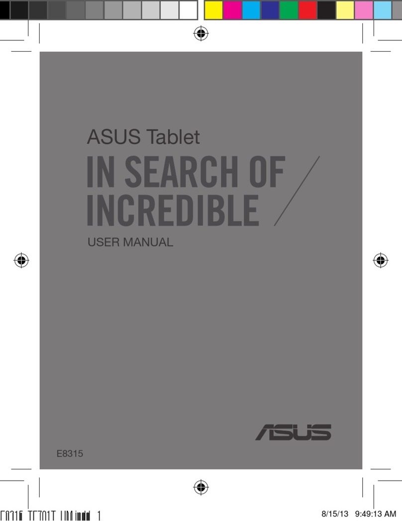 Asus Transformer Pad TF701T User manual Asus Transformer Pad TF701T User manual