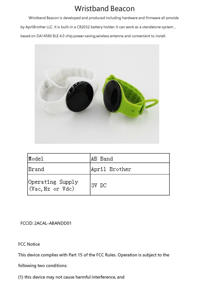 AprilBrother AB Band User manual