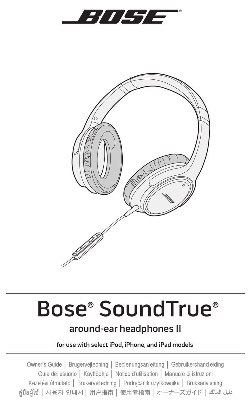 Bose SoundTrue User manual