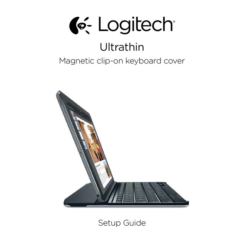 Logitech Ultrathin Setup guide