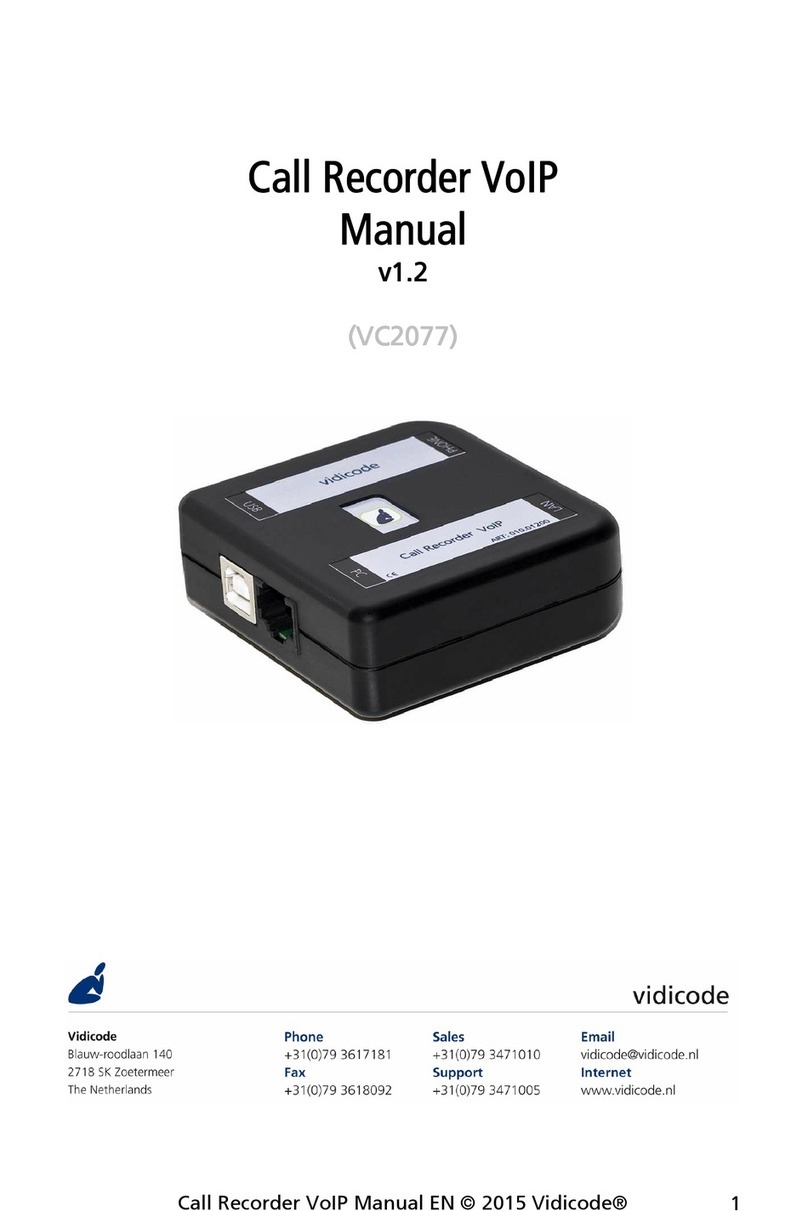 Vidicode CR-VoIP manual