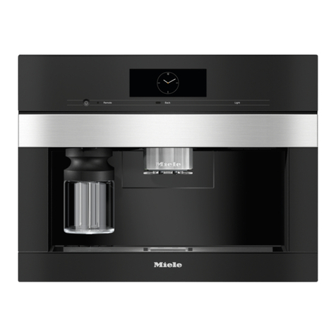 Miele CVA 7840 Operating and installation instructions