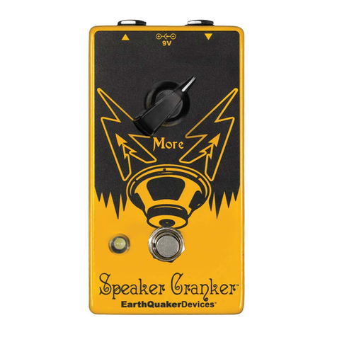 EarthQuaker Devices Speaker Cranker User manual