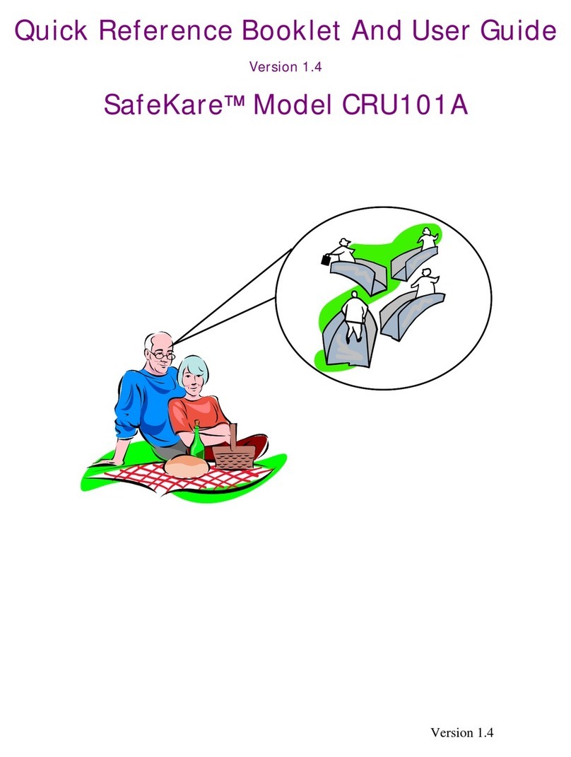 DT Communications SafeKare CRU101A Quick Reference Booklet And User Guide DT Communications SafeKare CRU101A Quick Reference Booklet And User Guide