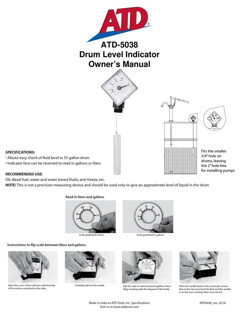 ATD Tools ATD-5038 owner's manual