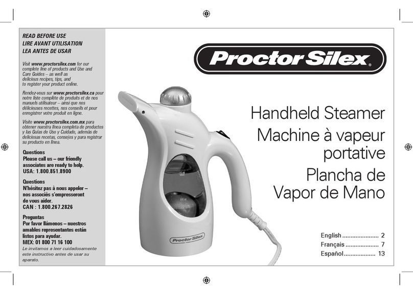 Proctor-Silex 11579 User manual