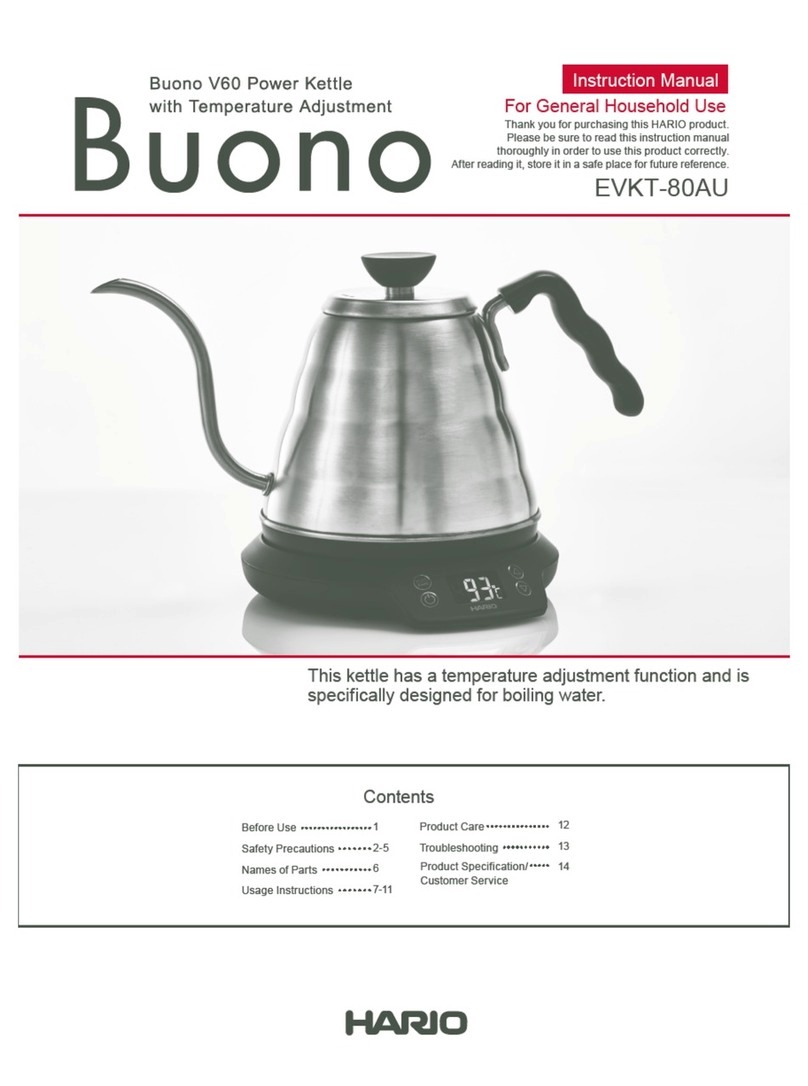 Buono V60 instruction manual