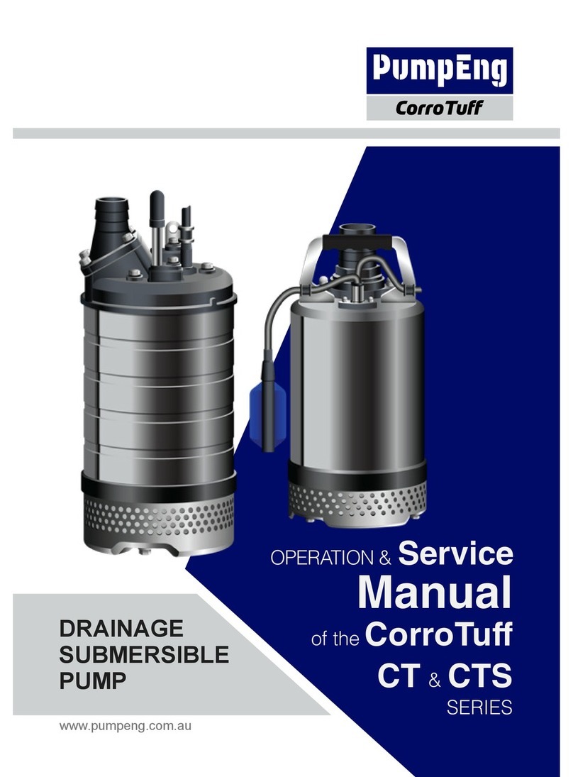 pumpeng CorroTuff CT Series Operation & service manual