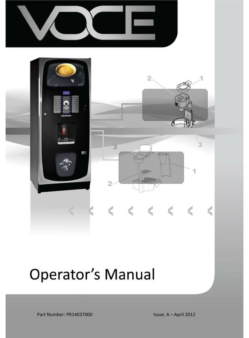Voce Freshbrew Operator's manual