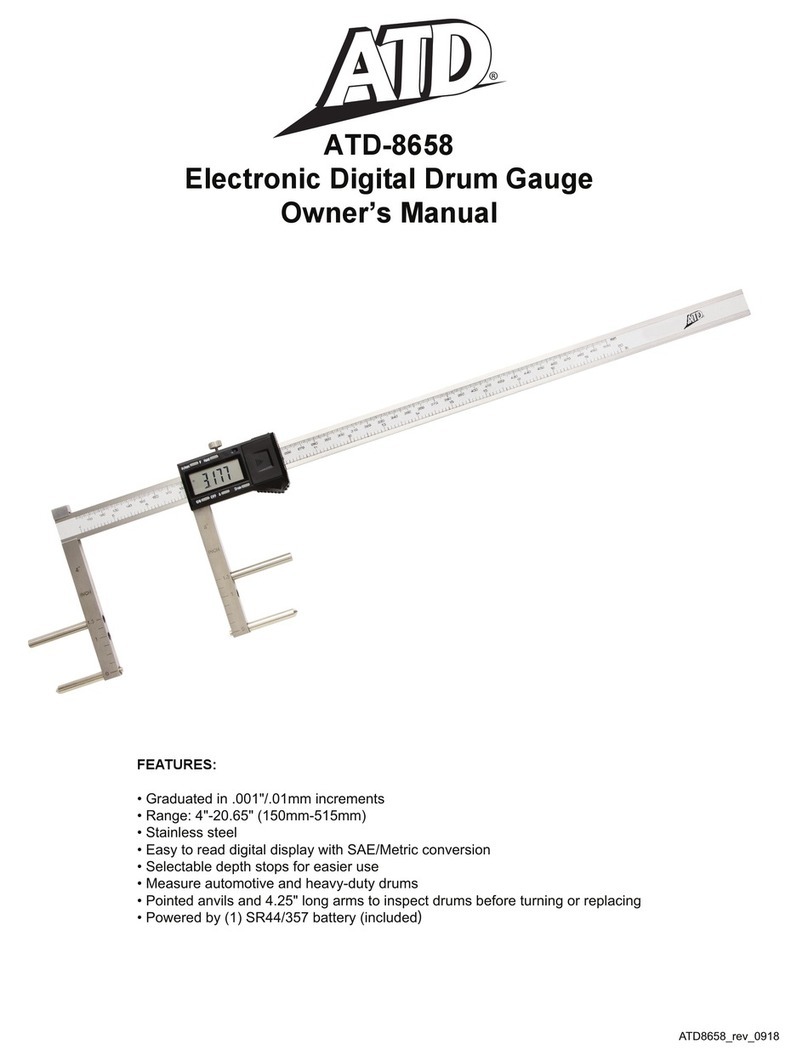 ATD Tools ATD-8658 owner's manual