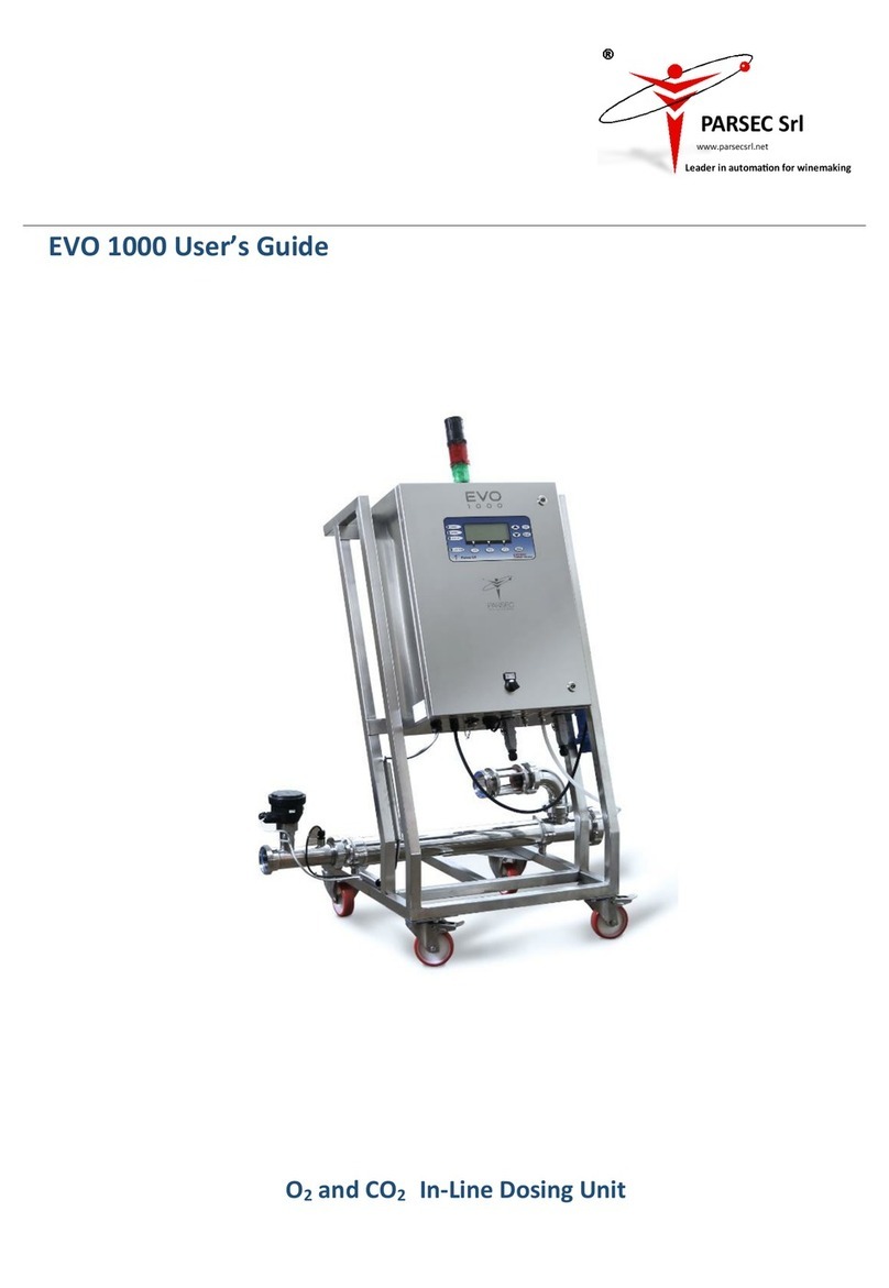 Parsec Srl EVO 1000 user guide Parsec Srl EVO 1000 user guide