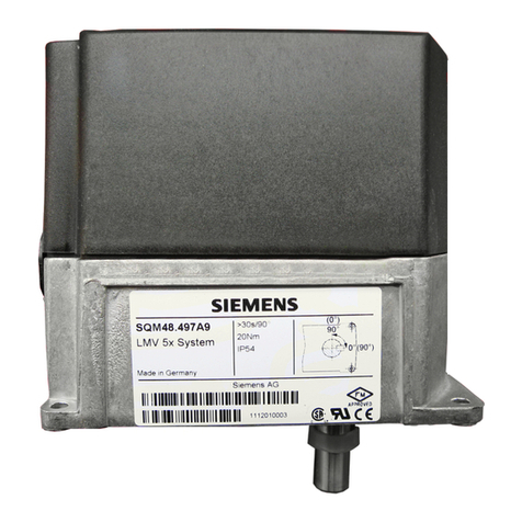 Siemens SQM45 Series manual