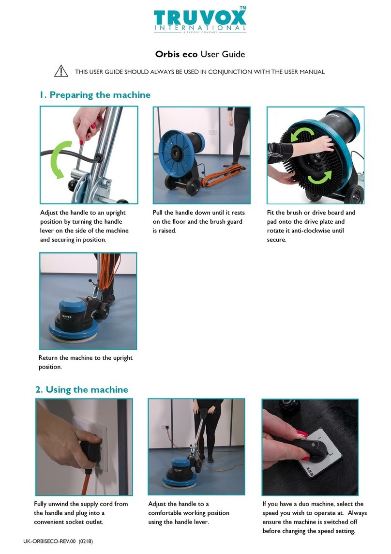 Truvox International Orbis eco user guide