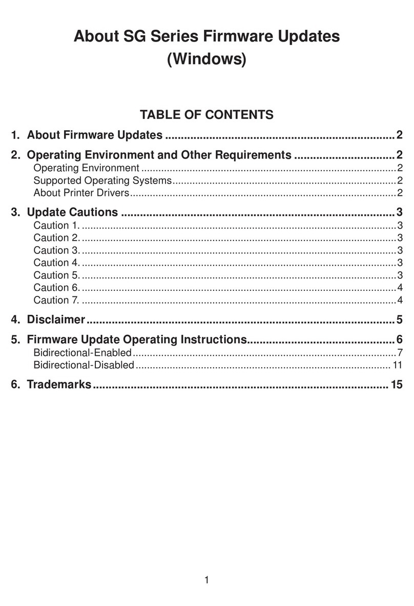 Ricoh SG Series Use and care manual
