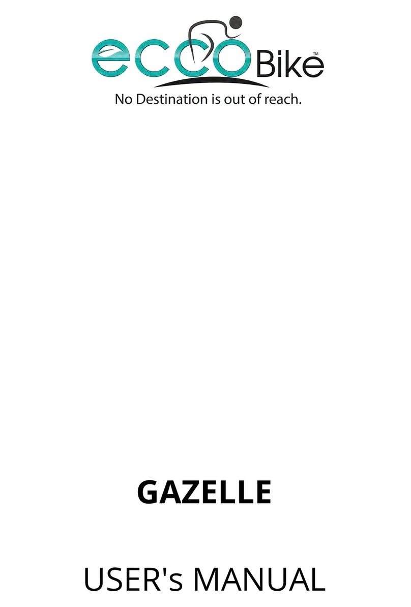 EccoBike GAZELLE user manual