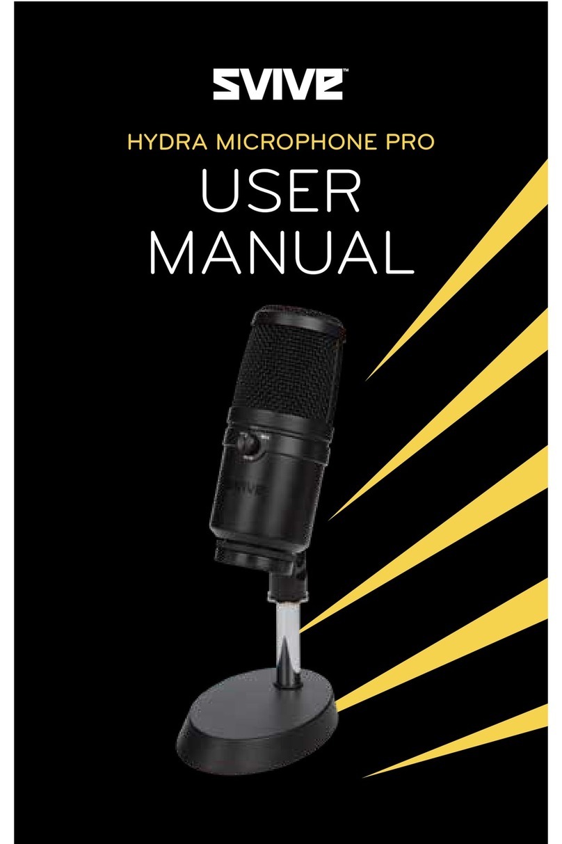 Svive HYDRA MICROPHONE PRO User manual
