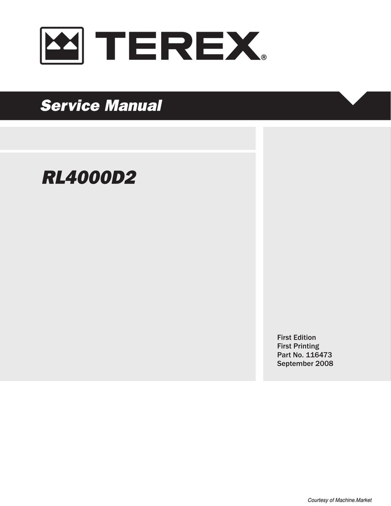 Terex RL4000D2 User manual