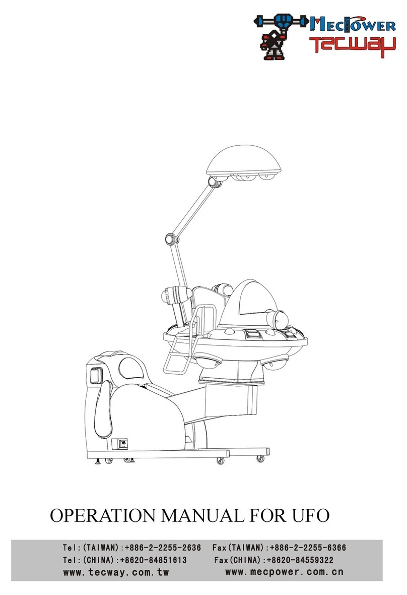 Tecway UFO User manual Tecway UFO User manual
