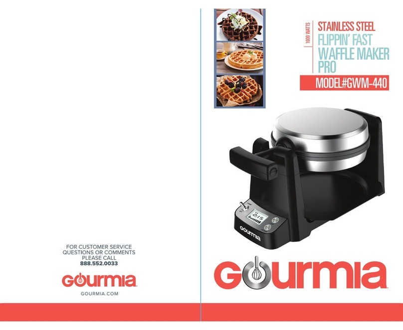 Gourmia GWM-440 user manual