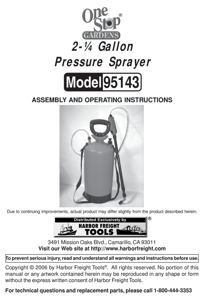 One Stop Gardens 95143 Assembly and operating instructions