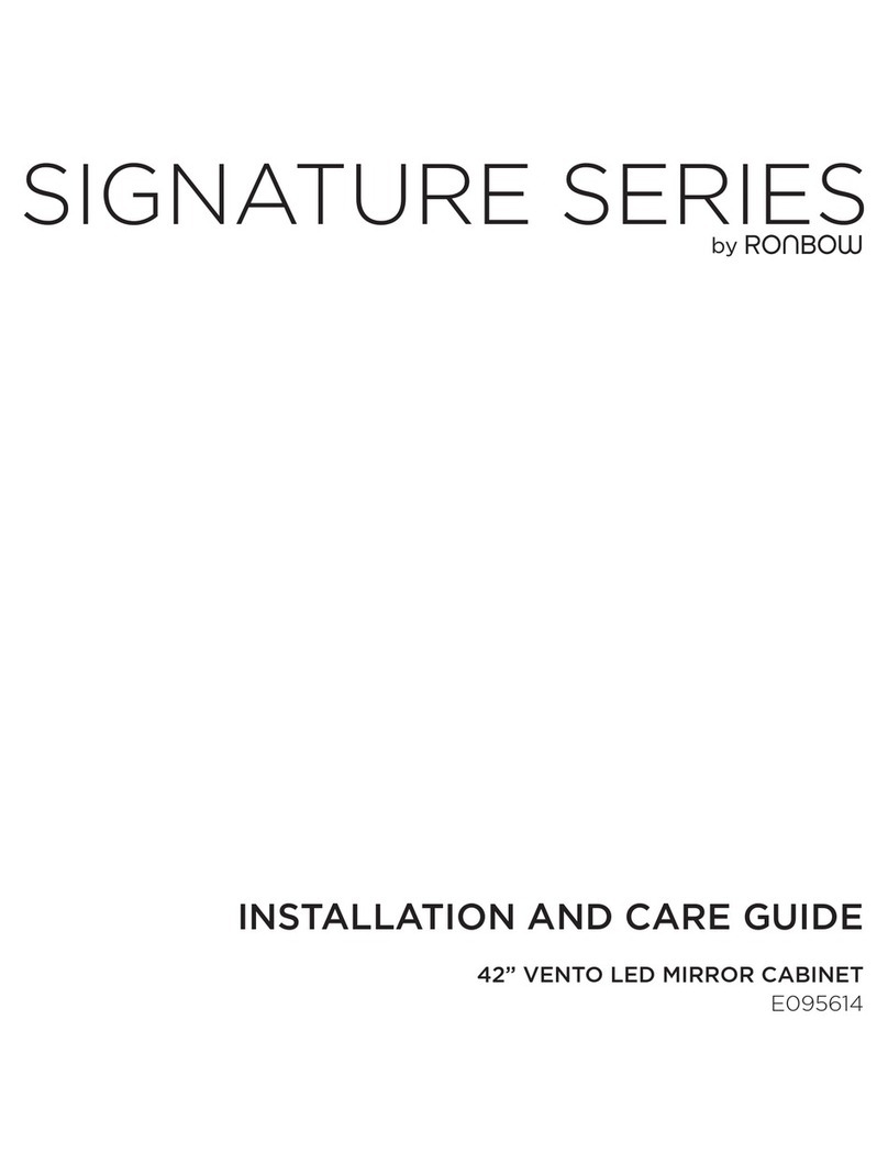 Ronbow Signature series Assembly instructions